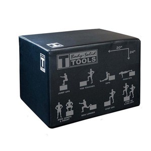 Body-Solid Tools 3-Way Soft Plyo Box - 1 of 1