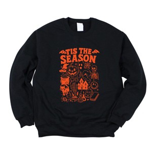 S.W.Smiley Tis The Season Halloween - Women's Graphic Sweatshirt - 1 of 4