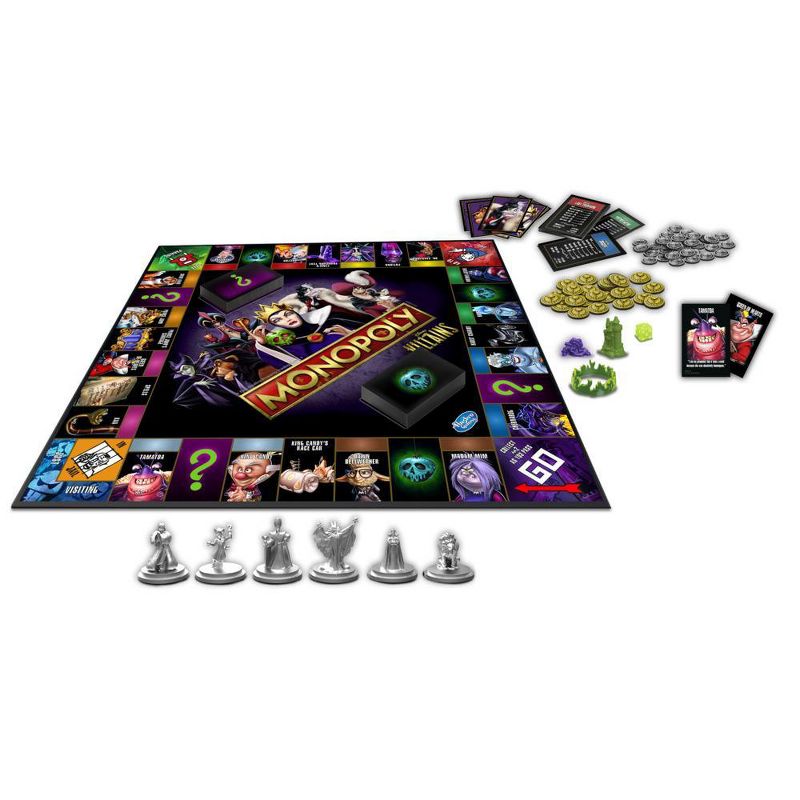 Monopoly: Disney Villains Edition Board Game for Ages 8 and Up, 1 of 5