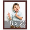PosterPalooza | 18x20 Wood Frame with UV Acrylic, 6 Finishes: Black, White, Bronze, Silver, Wood, Mahogany - 2 of 4