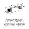 Amerock Highland Ridge Pivoting Double Post Toilet Paper Holder - 4 of 4