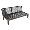 Nestfair Modern 5-Person Seating Group with Cushions Rope Waved Patio Sofa Set - 4 of 4