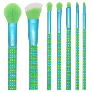 MODA Brush Keep It Classy Green & Blue 7pc Makeup Brush Set.