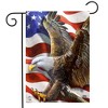 Briarwood Lane Everyday Garden Flag 12x18 For Outdoor American Freedom Eagle Garden Flag Flags For Outside - 2 of 4