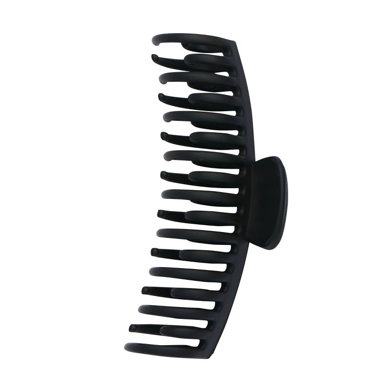 Gimme Beauty Classic 2 Layer Hair Claw Clip - Black, 3 of 6