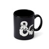 Just Funky Dungeons & Dragons Black Ceramic Ampersand Logo Mug - 16-Ounces - 3 of 4