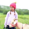 Turtle Fur Girls Suzie Pom Beanie - Kids Winter Hat - 3 of 4