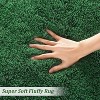 Shaggy Area Rug Modern Indoor Plush Fluffy Rugs Soft and Comfy Velvet Faux Fur Carpet Rugs for Bedroom Living Room Nursery - 3 of 4