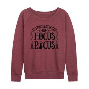 Women's - Hocus Pocus - It's Just a Bunch of Hocus Pocus Lightweight French Terry Slouchy - 1 of 4