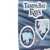 MLB Tampa Bay Rays Sticker Decal - 3pk - 4 of 4