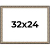PosterPalooza | Ornate Silver Picture Frame - UV Acrylic, Backing Board, Hanging Hardware Included - 2 of 4