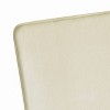 Royal Velvet Set of 2 17"x24" Signature Solid Memory Foam Bath Rugs Ivory - 2 of 4