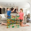 Marble Genius Marble Run Dinosaur Starter Set - 130 Complete Pieces (80 Translucent Marbulous Pieces + 50 Glass Marbles) - 4 of 4