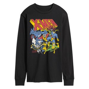 Men's - Marvel - X-Men Group Logo Long Sleeve Graphic T-Shirt - 1 of 4