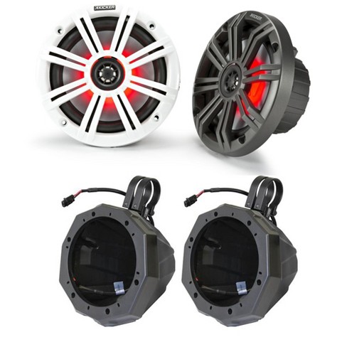 Kicker 8 inch marine hot sale speakers