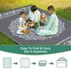 Nasitip Outdoor Rug Reversible Patio Rug Plastic Straw Rug Waterproof Lightweight Rug - 3 of 4