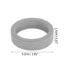 Unique Bargains Travel  Luggage Wheel Protection Cover Wear-Resistant Noise Reduction - 2 of 4