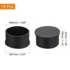 Unique Bargains Non-Slip Noise Reduction Non-Marking Furniture Chair Leg Caps - 2 of 4