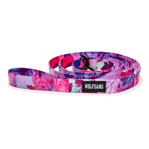 Wolfgang Dog Leash, Pink DayDream Polyester, Medium/Large - 1 of 3