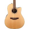 Ovation Celebrity Standard Mid-Depth Cutaway Acoustic-Electric Guitar Natural - 4 of 4