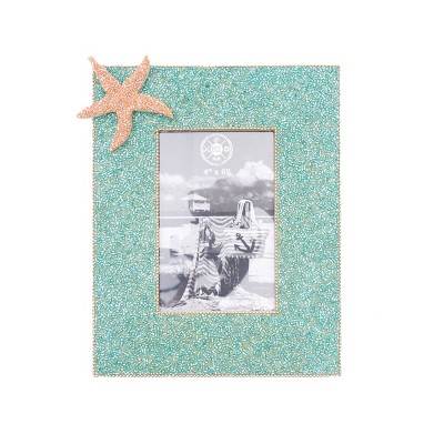 Beachcombers Sea Star Photo Frame 9.5 x 7.5 x 0.5 Inches.