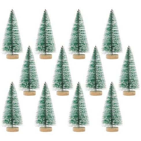 Frosted Pine Cone Ornaments, Set of 12