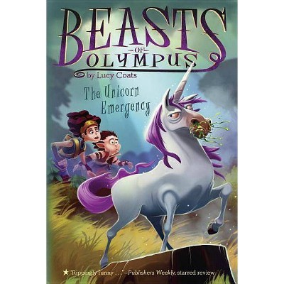 The Unicorn Emergency #8 - (Beasts of Olympus) by  Lucy Coats (Paperback)