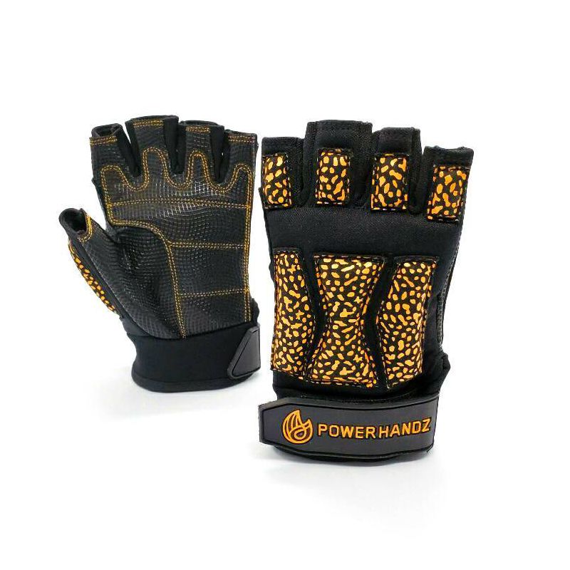 POWERHANDZ Powerfit Fingerless Weighted Training Gloves, 1 of 12