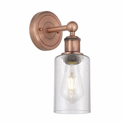 Clymer - 1 Light Wall Sconce In Art Deco Style-11.38 Inches Tall and 3.88 Inches Wide