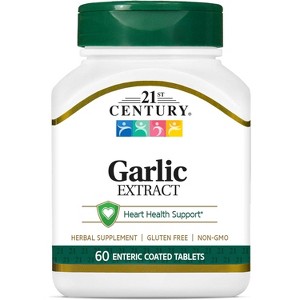 21st Century Garlic (Odorless) Tablets, 60 Count - 1 of 4