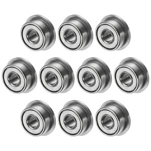 Unique Bargains Durable Chrome Steel Flanged Ball Bearing 10 2mm x 5mm x 2.5mm - 1 of 4