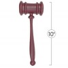 Skeleteen Judge Gavel Costume Accessory - Brown - 4 of 4