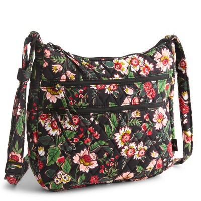 Vera Bradley Women's Outlet Cotton Trio Zip Hipster Crossbody Bag