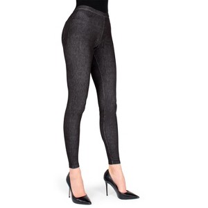 Memoi High-Waisted Skinny Jean Leggings - 1 of 3