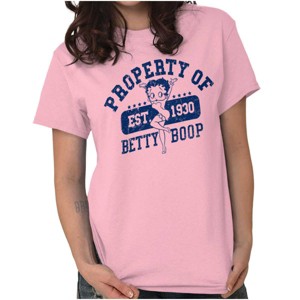Property of Betty Boop 1930 Cartoon Womens Graphic T Shirt Tees Brisco Brands - 1 of 1
