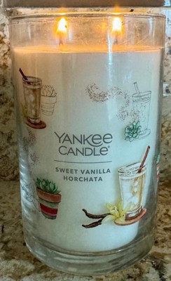 20oz Large Signature Under The Desert Sun Sweet Vanilla Horchata Tumbler - Yankee  Candle : Target