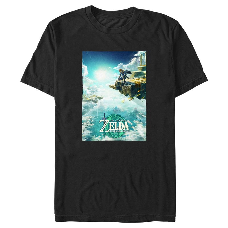 Men's Nintendo The Legend of Zelda: Tears of the Kingdom Game Poster T-Shirt, 1 of 6