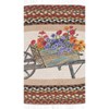 Earth Rugs Wheelbarrow Oval Braided Tread 20"x30" Eco-Friendly Home Decor - 3 of 3