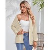 Blazer For Women Long Sleeve Open Front Casual Single Breasted Office Blazer With Pockets - 2 of 4