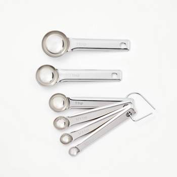 Cuisipro Stainless Steel Odd Size Measuring Spoons, 5 Piece Set : Target