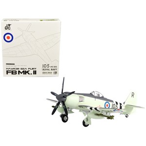 Hawker Sea Fury FB MK. II Fighter Aircraft "Royal Navy, Korean War" (1951) 1/72 Diecast Model by JC Wings - 1 of 4