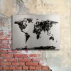 Trademark Fine Art - Michael Tompsett 'Abstract Map' Floating Brushed Aluminum Art - image 3 of 4