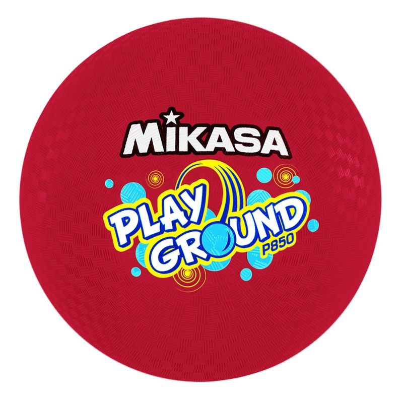 Mikasa 4-Square Rubber Playground Ball, 8-1/2 Inches, 1 of 2