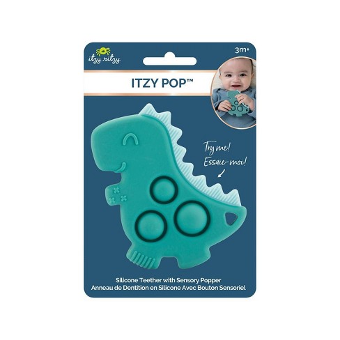 Made in USA Silicone Push Pop Teether Toy  American Made Baby Product –  American Made Baby Products