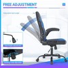 CAVINAS Ergonomic Gaming Computer Chair, S-Shaped Backrest Home Office Desk Chair, Swivel Computer Chair, PU Leather Office Chair with Rocking Mode - 4 of 4