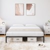 6 Inch Twin Bed Frame No Box Spring Needed, Heavy Duty Metal Platform Bed Frame Twin Size, Black - 4 of 4