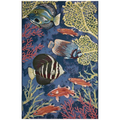 Liora Manne Marina Coastal Indoor/Outdoor Rug..