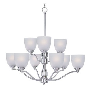 Maxim Lighting Stefan 9 - Light Chandelier in  Satin Nickel - 1 of 2