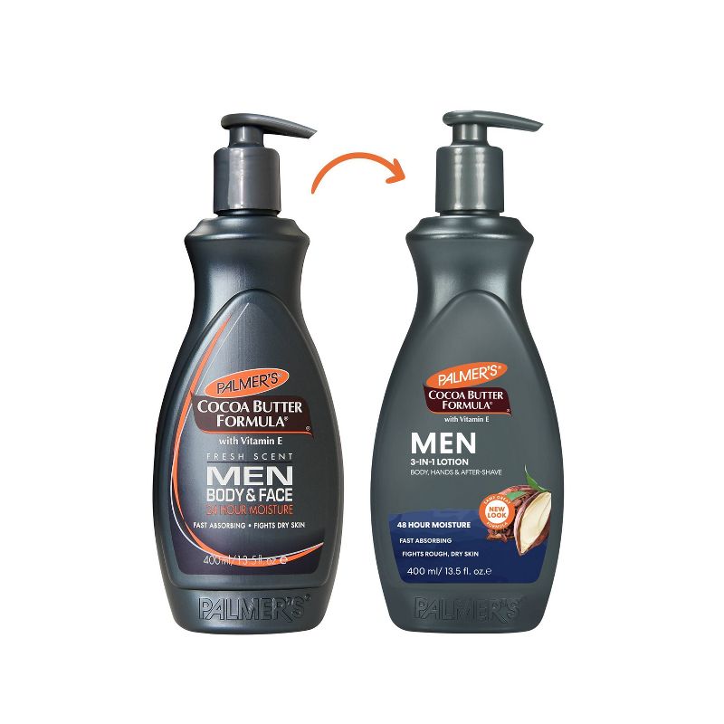 Palmer&#39;s Men&#39;s Body Lotion with Pump Bottle Cocoa Butter - 13.5 fl oz, 3 of 9