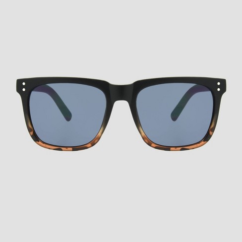 Tortoise shell hot sale sunglasses square